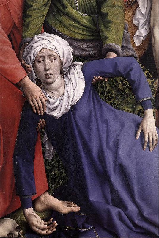 Deposition (detail), WEYDEN, Rogier van der